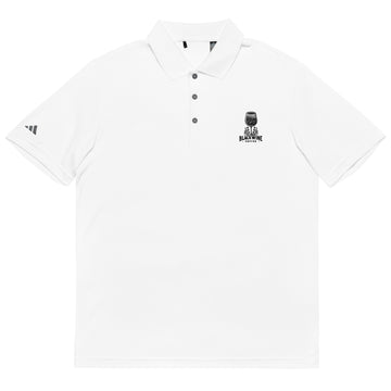 BlackWine Logo Adidas Performance Polo