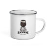 BlackWine Plain Enamel Mug